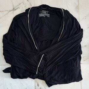 Little Sleepies Women’s Black Robe